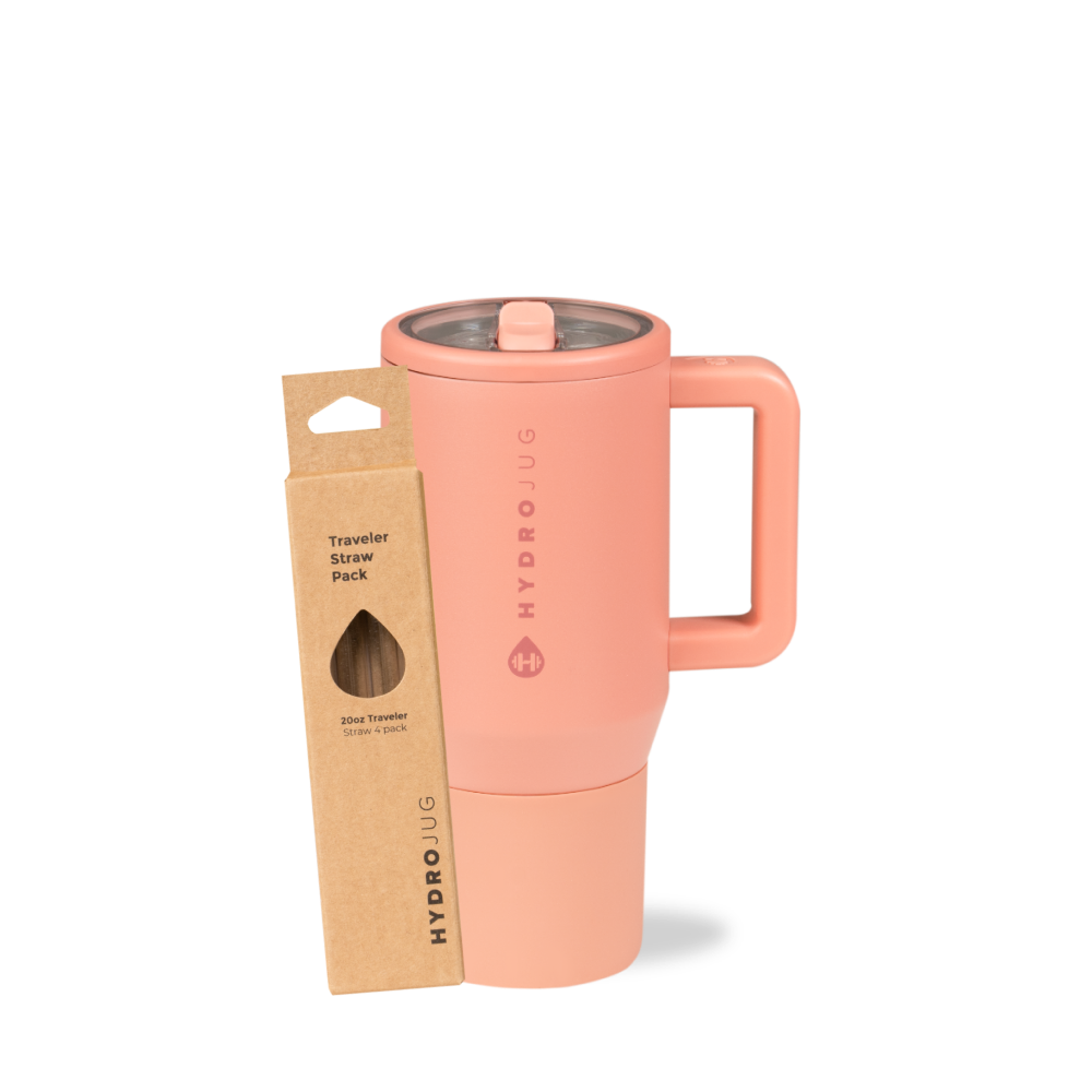 Dahlia Traveler 20oz + Replacement Straw Pack