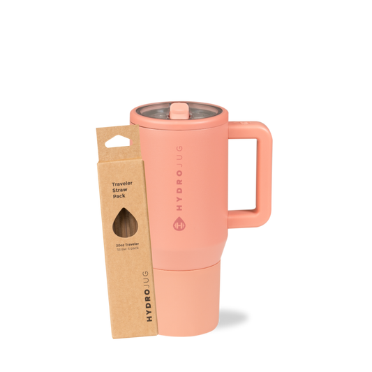 Dahlia Traveler 20oz + Replacement Straw Pack